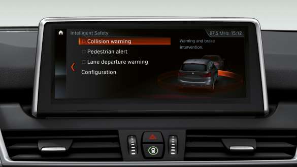 Driving Assistant Plus, BMW Σειρά 2 Gran Tourer Driving Assistant Plus, Κεντρική Οθόνη Ελέγχου, BMW Σειρά 2 Gran Tourer F46 2018, εσωτερικό