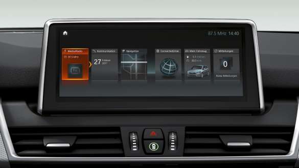 Touch Interface, BMW Σειρά 2 Gran Tourer Touch Interface, BMW Σειρά 2 Gran Tourer F46 2018, εσωτερικό