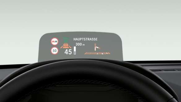 BMW Head-up Display, BMW Σειρά 2 Gran Tourer BMW Head-up Display, BMW Σειρά 2 Gran Tourer F46 2018, εσωτερικό