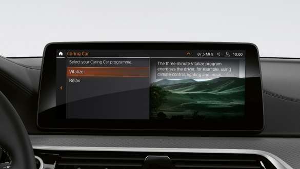 Πακέτο Connected Package, BMW Σειρά 5 Sedan, G30, εσωτερικό Πακέτο Connected Package, BMW Σειρά 5 Sedan, G30, Facelift 2020, εσωτερικό, cockpit