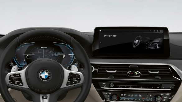 BMW Live Cockpit Professional, BMW Σειρά 5 Sedan, G30, εσωτερικό BMW Live Cockpit Professional, BMW Σειρά 5 Sedan, G30, Facelift 2020, εσωτερικό, cockpit