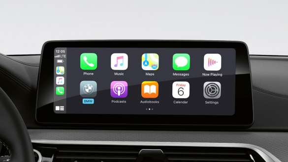 Ενσωμάτωση Smartphone, BMW Σειρά 5 Sedan, G30 Ενσωμάτωση Smartphone, BMW Σειρά 5 Sedan, G30, Facelift 2020, εσωτερικό, cockpit