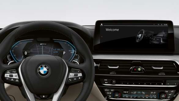 BMW Live Cockpit Professional, BMW Σειρά 5 Touring, G31, εσωτερικό BMW Live Cockpit Professional, BMW Σειρά 5 Touring, G31, Facelift 2020, εσωτερικό, cockpit