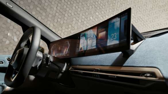 BMW iX i20, ηλεκτρικό SUV, BMW Κυρτή Οθόνη BMW iX i20, ηλεκτρικό SUV, BMW Κυρτή Οθόνη, εσωτερικό