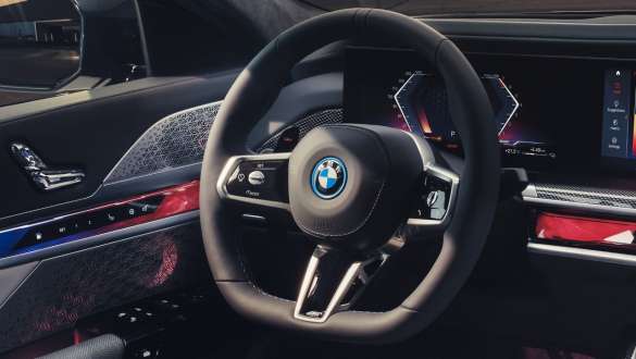Μ δερμάτινο τιμόνι, BMW M760e xDrive Sedan, G70 Μ δερμάτινο τιμόνι, BMW M760e xDrive Sedan, G70