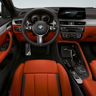 Δερμάτινο τιμόνι Μ, BMW X2 M35i Δερμάτινο τιμόνι Μ, BMW X2 M35i, F39, εσωτερικό