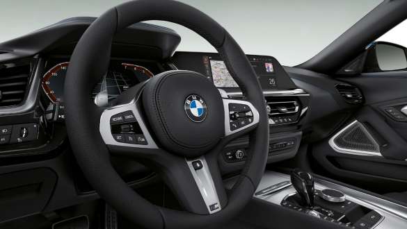 Τιμόνι BMW Z4 M40i Roadster G29 Μεταβλητό σπορ σύστημα διεύθυνσης BMW Z4 M40i G29 2019, τιμόνι, cockpit
