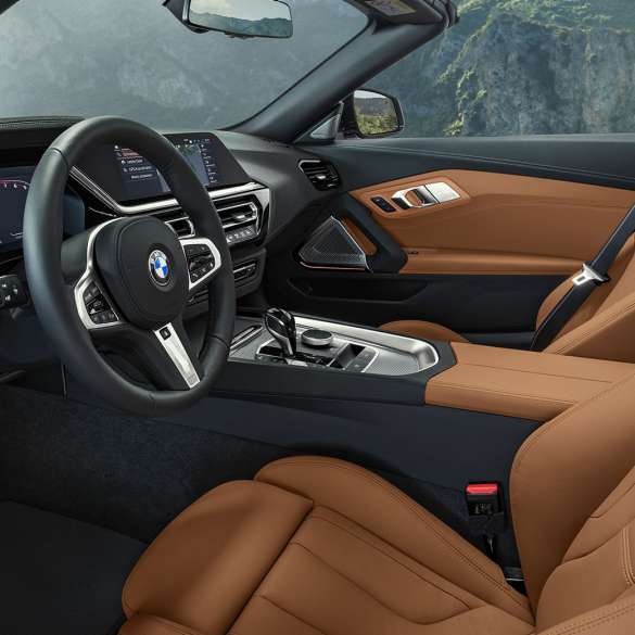 Εσωτερικό BMW Z4 M40i G29 Τιμόνι BMW Z4 Roadster M40i G29 2019, εσωτερικό