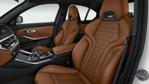 Σπορ καθίσματα Μ, BMW M3 Competition Sedan, G80 2020 BMW M3 Competition Sedan, G80 2020, σπορ καθίσματα M, εσωτερικό