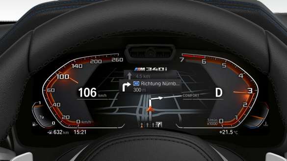 Ειδικός Μ πίνακας οργάνων, BMW M340i xDrive Sedan, G20 2020 BMW M340i xDrive Sedan, G20 2020, πίνακας οργάνων Μ, cockpit, εσωτερικό