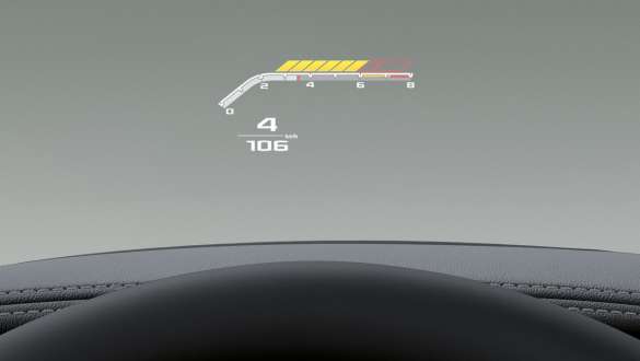 BMW Head-Up Display, Εκδόσεις Μ της BMW Σειράς 3, G80, G20 Εκδόσεις Μ της BMW Σειράς 3 Sedan, G80, G20, BMW Head-Up Display