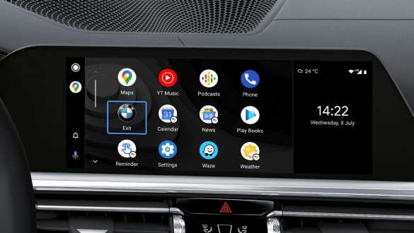 Ενσωμάτωση smartphone, Εκδόσεις Μ της BMW Σειράς 3 Sedan Εκδόσεις Μ της BMW Σειράς 3 Sedan, G80, G20, ενσωμάτωση smartphone, Κεντρική Οθόνη Ελέγχου, εσωτερικό