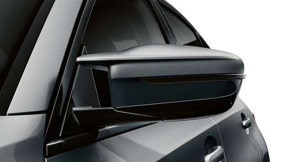 M εξωτερικοί καθρέπτες, M340i xDrive Sedan, G20 BMW M340i xDrive Sedan, G20, BMW Individual γκρι Frozen Pure, M εξωτερικοί καθρέπτες, γυαλιστερό μαύρο χρώμα