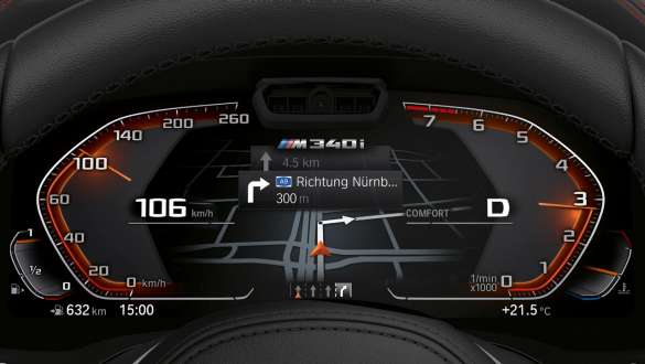 BMW M340i xDrive Touring (G21), Μ πίνακας οργάνων BMW M340i xDrive Touring (G21), Μ πίνακας οργάνων