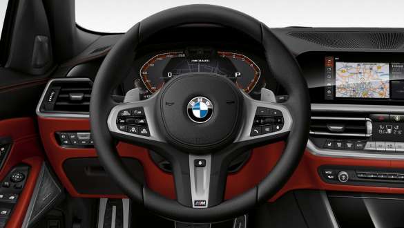 BMW M340i xDrive Touring (G21), Μ δερμάτινο τιμόνι BMW M340i xDrive Touring (G21), Μ δερμάτινο τιμόνι