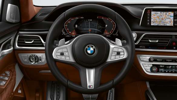 Δερμάτινο τιμόνι M BMW M760Li xDrive Sedan, BMW Σειρά 7 M Performance, Δερμάτινο τιμόνι M