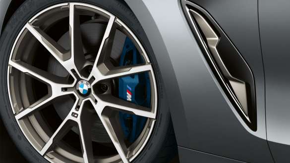 Μ Σπορ φρένα BMW M850i xDrive Gran Coupé Μ Σπορ φρένα BMW M850i xDrive Gran Coupé G16 2019 BMW Individual Frozen Bluestone μεταλλικό πλαϊνή λήψη
