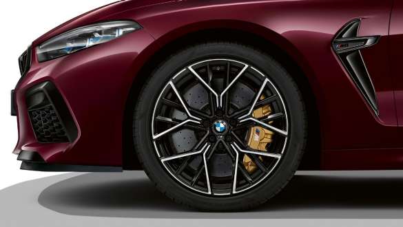 Μ Ζάντες ελαφρού κράματος BMW M8 Competition Gran Coupé Μ Ζάντες ελαφρού κράματος BMW M8 Competition Gran Coupé F93 2020 BMW Individual Ametrine μεταλλικό πλαϊνή λήψη