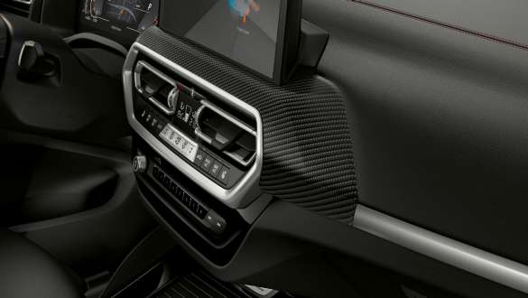 Διακοσμητικές επενδύσεις εσωτερικού, BMW Χ4 M, M40i, M40d, G02, LCI, 2021 BMW X4, M40i, M40d, G02, LCI, 2021, Facelift, διακοσμητικές επενδύσεις εσωτερικού 'Carbon Fibre'