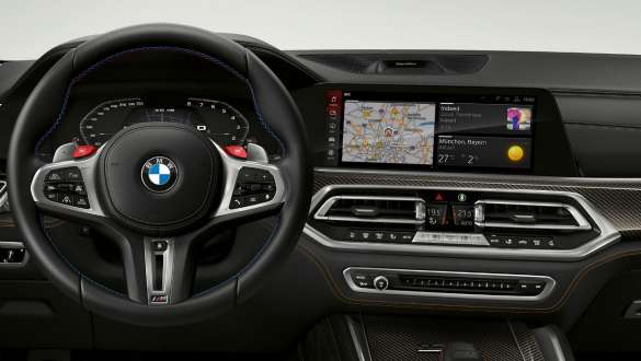 Μ Αυτοκίνητα της BMW X6 με BMW Live Cockpit Professional, F96 BMW Live Cockpit Professional, Μ Αυτοκίνητα της BMW X6, F96, 2020, SUV, εσωτερικό