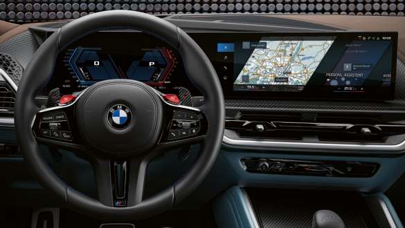 Ειδική M σχεδίαση ενδείξεων μέσω του BMW Λειτουργικού Συστήματος 8 BMW XM, G09, ειδική M σχεδίαση ενδείξεων μέσω του BMW Λειτουργικού Συστήματος 8