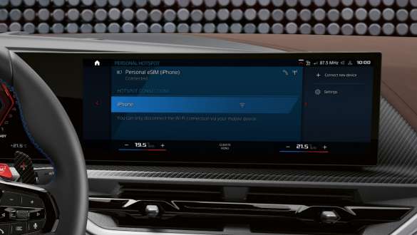 Προσωπική eSIM BMW XM, G09, προσωπική eSIM