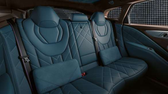 BMW XM, G09, πίσω καθίσματα, M Lounge BMW XM, G09, εσωτερικό, πίσω καθίσματα, M Lounge