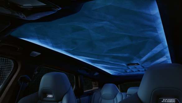 BMW XM, G09, φωτιζόμενος ουρανός BMW XM, G09, εσωτερικό, φωτιζόμενος ουρανός