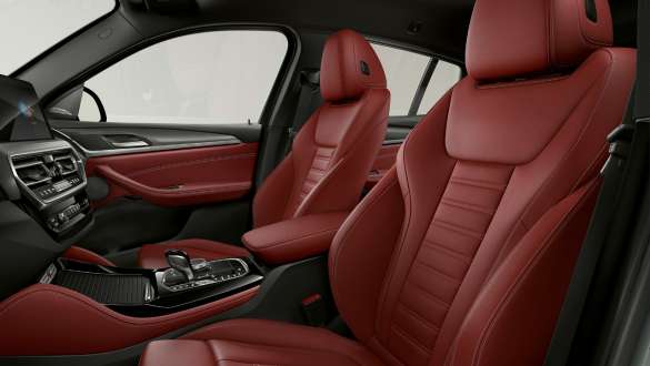 BMW X4, G02, σπορ καθίσματα για τον οδηγό και τον συνοδηγό, 2021 BMW X4, G02, σπορ καθίσματα για τον οδηγό και τον συνοδηγό, 2021