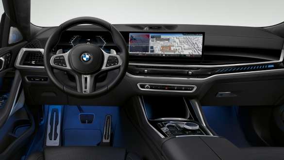 Πρωτοποριακά χειριστήρια στο cockpit BMW X6, G06, LCI BMW X6, G06, LCI, πρωτοποριακά χειριστήρια στο cockpit, εσωτερικό
