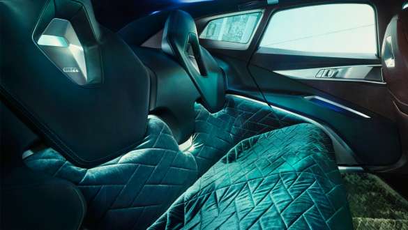 BMW Concept XM (G09), εσωτερικό, πίσω λήψη, κοντινή λήψη lounge BMW Concept XM (G09), εσωτερικό, πίσω λήψη, κοντινή λήψη lounge