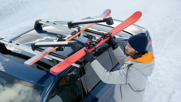 BMW βάση για πέδιλα του σκι και snowboard, εκτεινόμενη BMW Αξεσουάρ για το φθινόπωρο και τον χειμώνα, BMW βάση για πέδιλα του σκι και snowboard, εκτεινόμενη