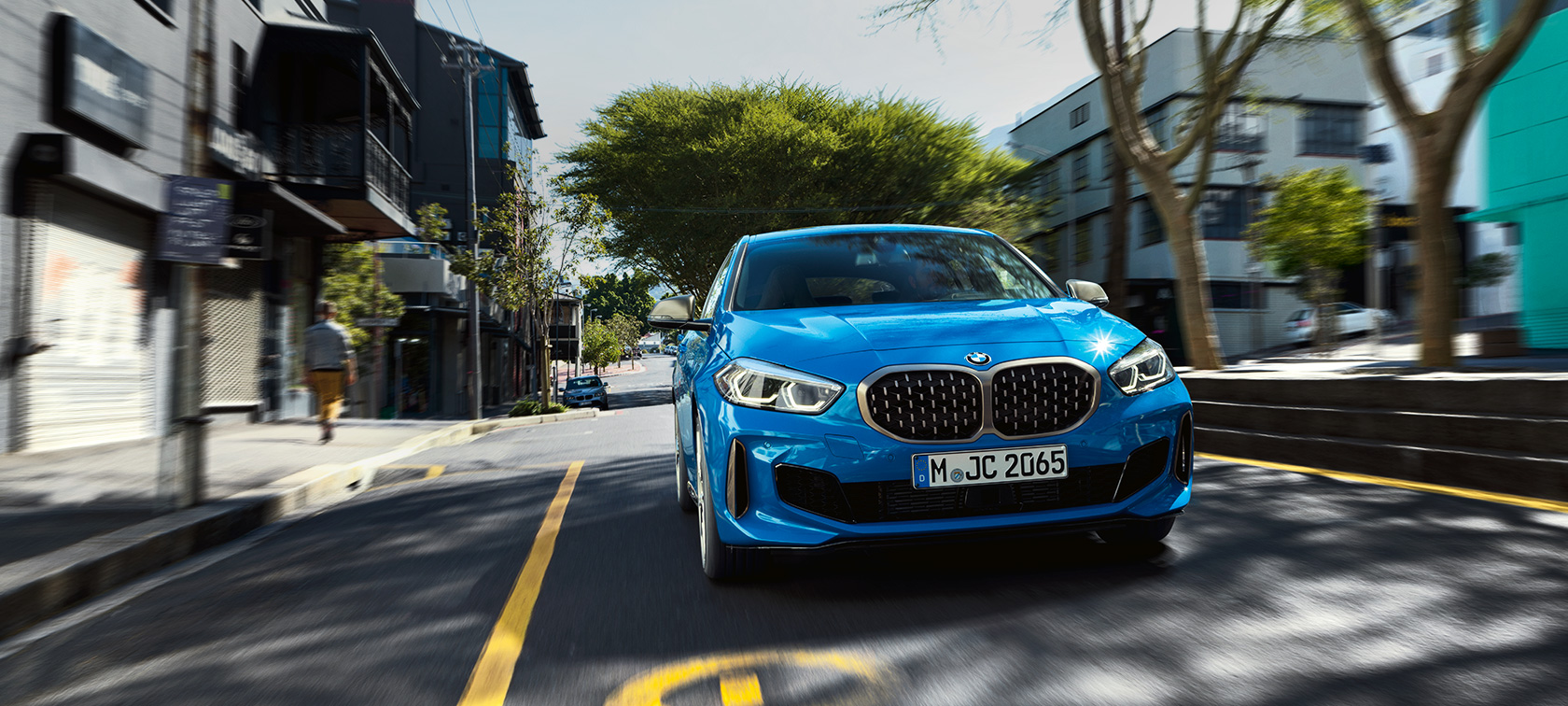 The all-new BMW 1 Series in action. Film with driving scenes of the BMW 1 Series.