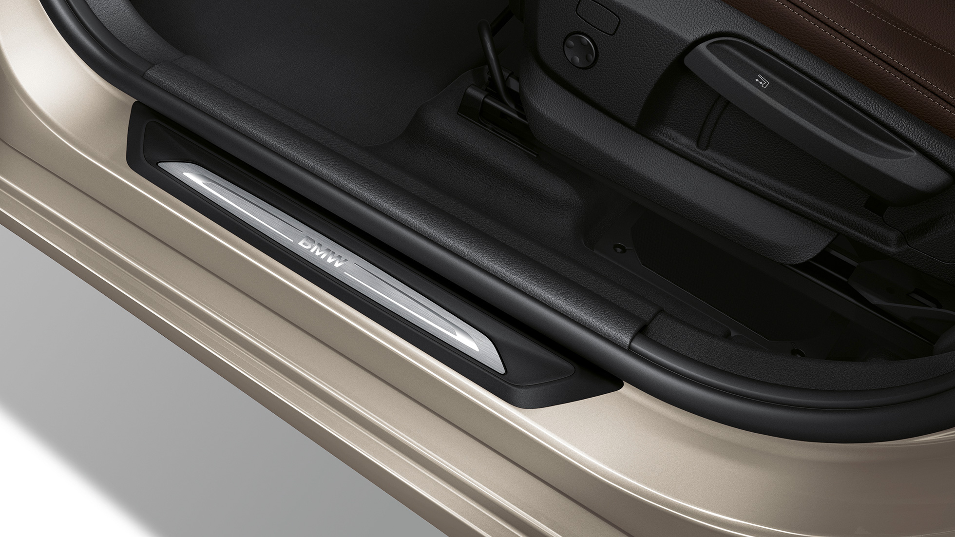 Διακοσμητικά καλύμματα μαρσπιέ, BMW Σειρά 2 Active Tourer, έκδοση Luxury Line Διακοσμητικά καλύμματα μαρσπιέ, BMW Σειρά 2 Active Tourer, έκδοση Luxury Line, 225i xDrive F45 2018, ασημί Cashmere