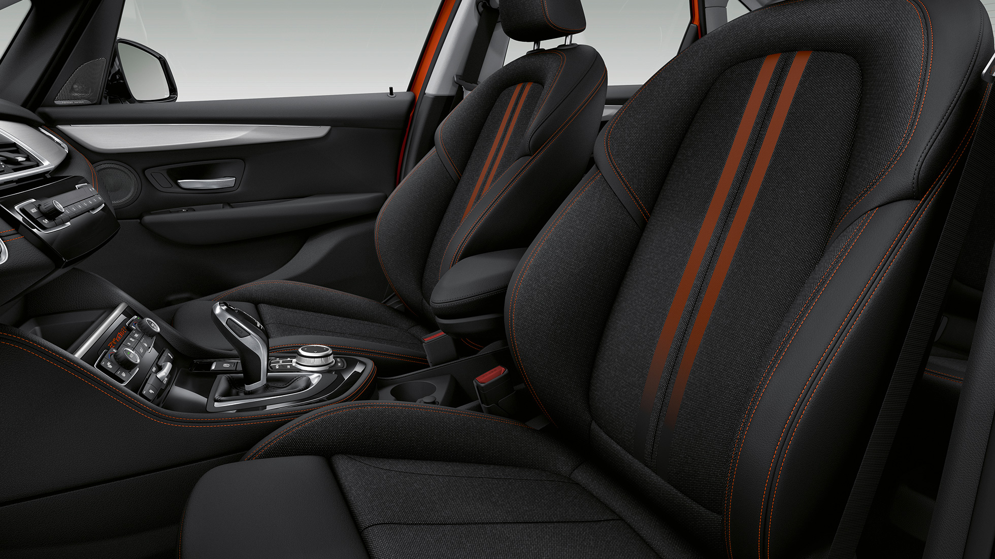 Σπορ καθίσματα, BMW Σειρά 2 Active Tourer, έκδοση Sport Line Σπορ καθίσματα, BMW Σειρά 2 Active Tourer, έκδοση Sport Line, 220i F45 2018, εσωτερικό