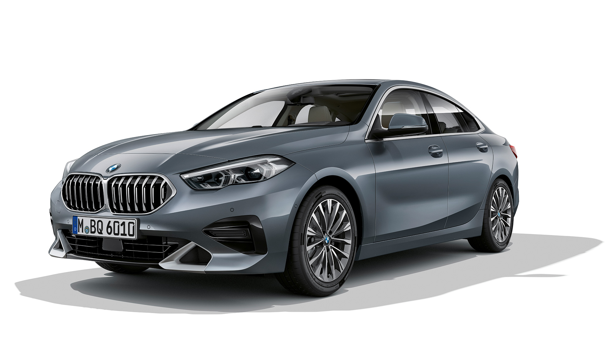 Μάσκα "νεφρών" BMW, BMW Σειρά 2 Gran Coupé, Έκδοση Luxury Line Μάσκα "νεφρών" BMW, BMW Σειρά 2 Gran Coupé, Έκδοση Luxury Line, Storm Bay μεταλλικό, F44, μπροστινή λήψη τριών τετάρτων