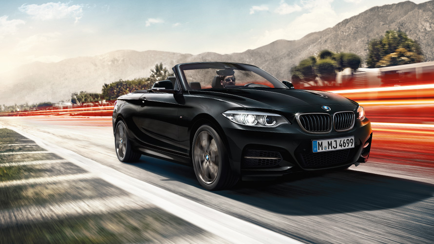 BMW Σειρά 2 Cabrio F23 μπροστινή λήψη τρία τέταρτα στο δρόμο BMW Σειρά 2 Cabrio F23 μπροστινή λήψη τρία τέταρτα στο δρόμο