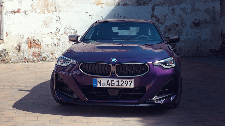 BMW Σειρά 2 Coupé G42 μπροστινή λήψη BMW Σειρά 2 Coupé G42 μπροστινή λήψη