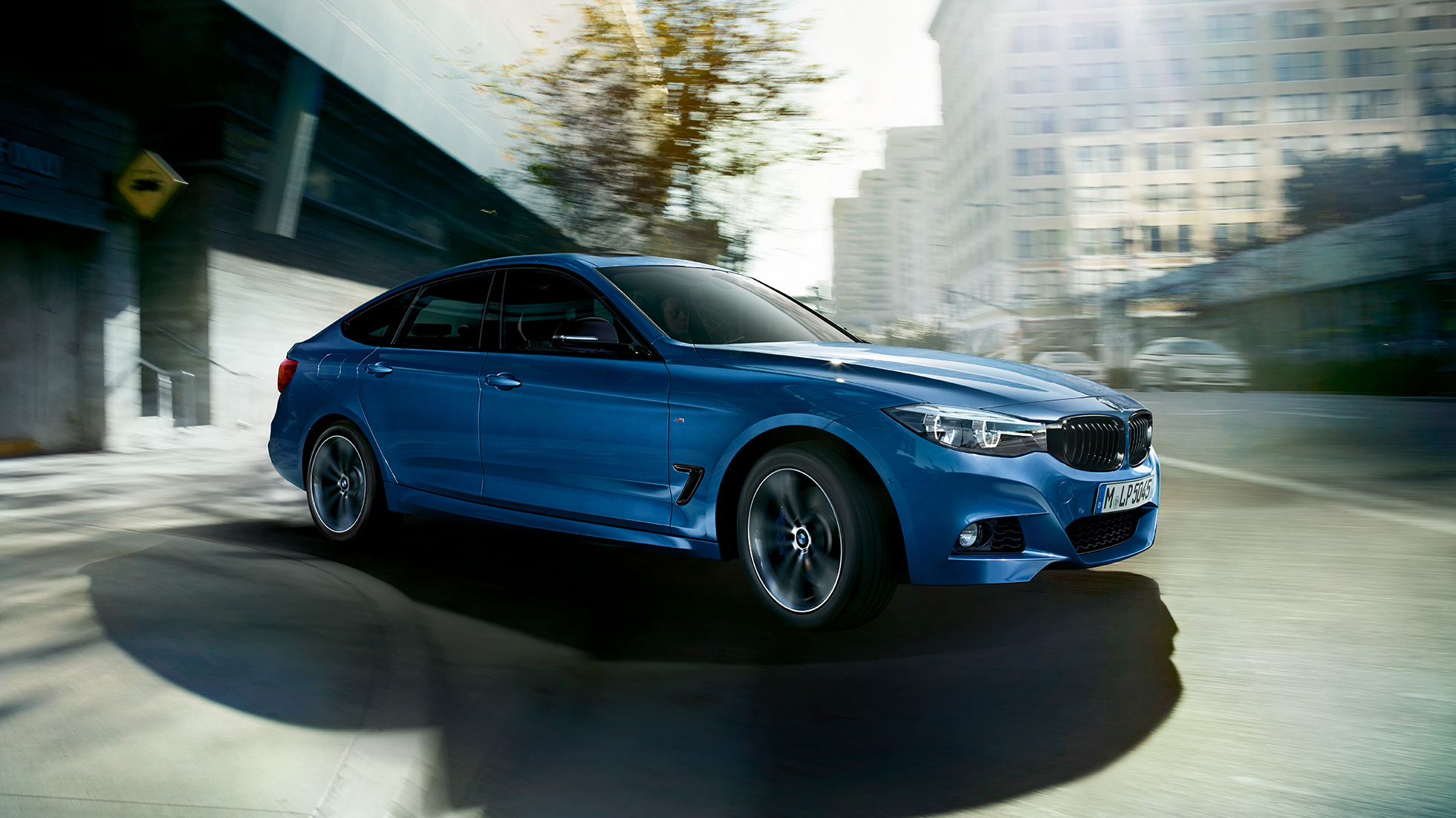 BMW Σειρά 3 Gran Turismo, μπροστινή λήψη τριών τετάρτων BMW Σειρά 3 Gran Turismo, μπροστινή λήψη τριών τετάρτων