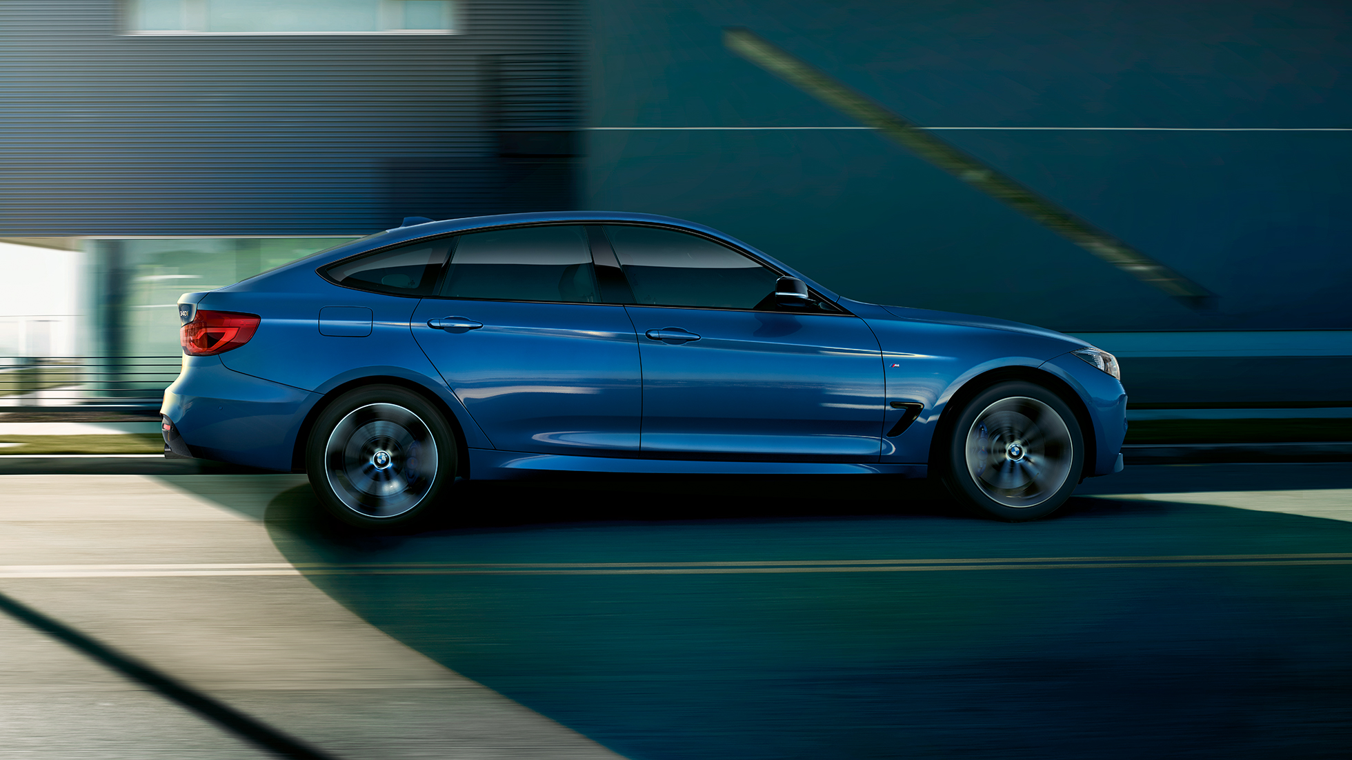 BMW Σειρά 3 Gran Turismo, πλαϊνή λήψη BMW Σειρά 3 Gran Turismo, πλαϊνή λήψη