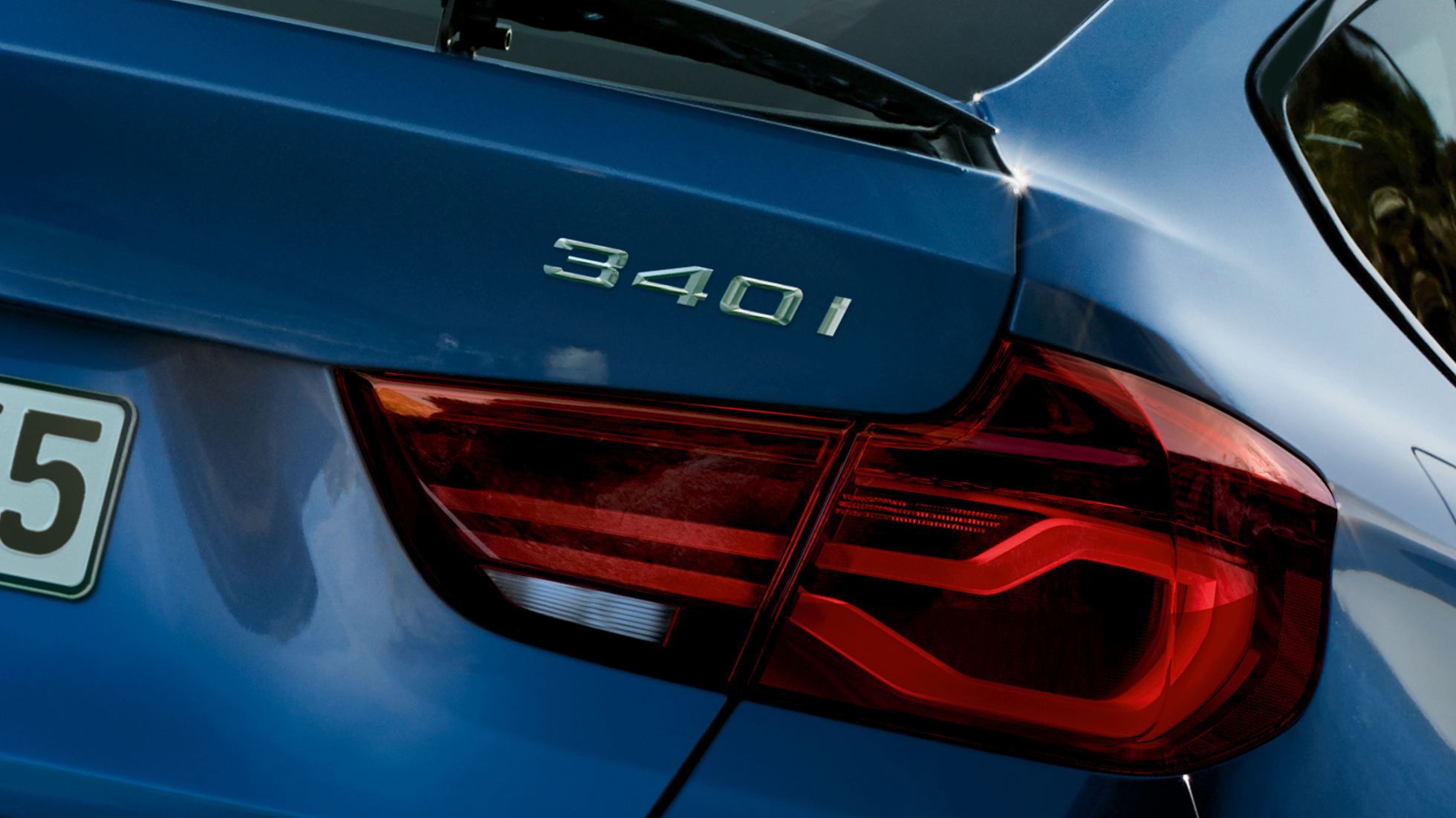 BMW Σειρά 3 Gran Turismo, ονομασία μοντέλου πίσω BMW Σειρά 3 Gran Turismo, ονομασία μοντέλου πίσω