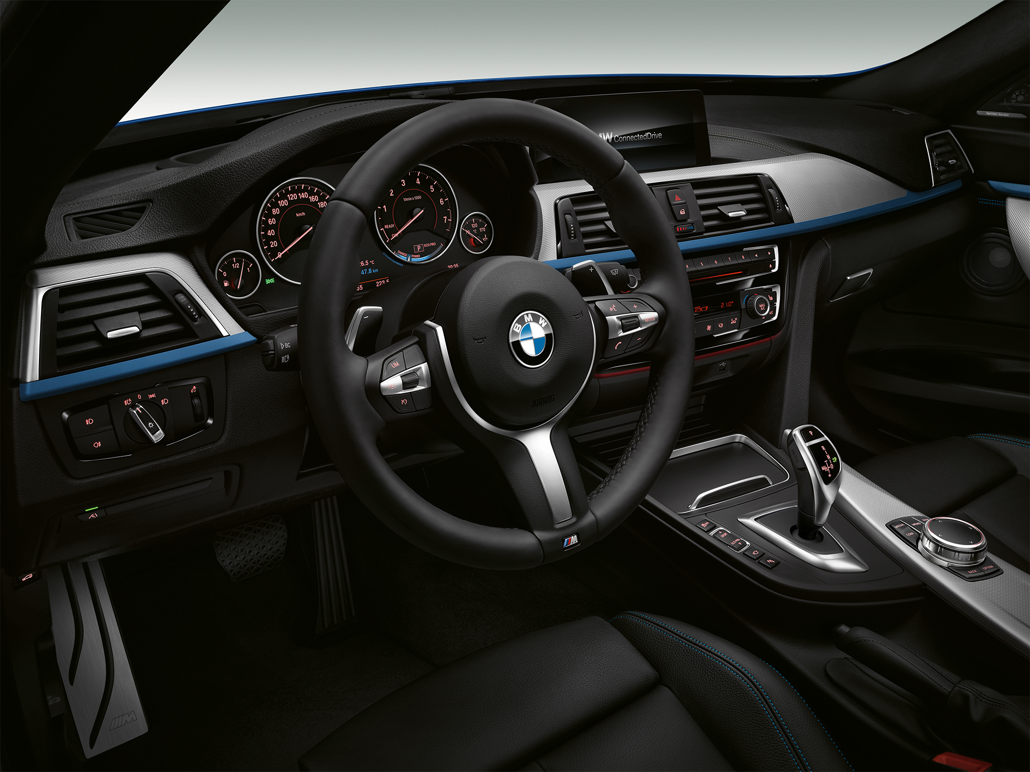 BMW Σειρά 3 Gran Turismo, κόκπιτ BMW Σειρά 3 Gran Turismo, κόκπιτ