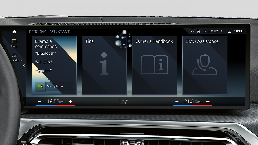 BMW Intelligent Personal Assistant BMW Σειρά 3 Sedan LCI, G20, BMW Intelligent Personal Assistant