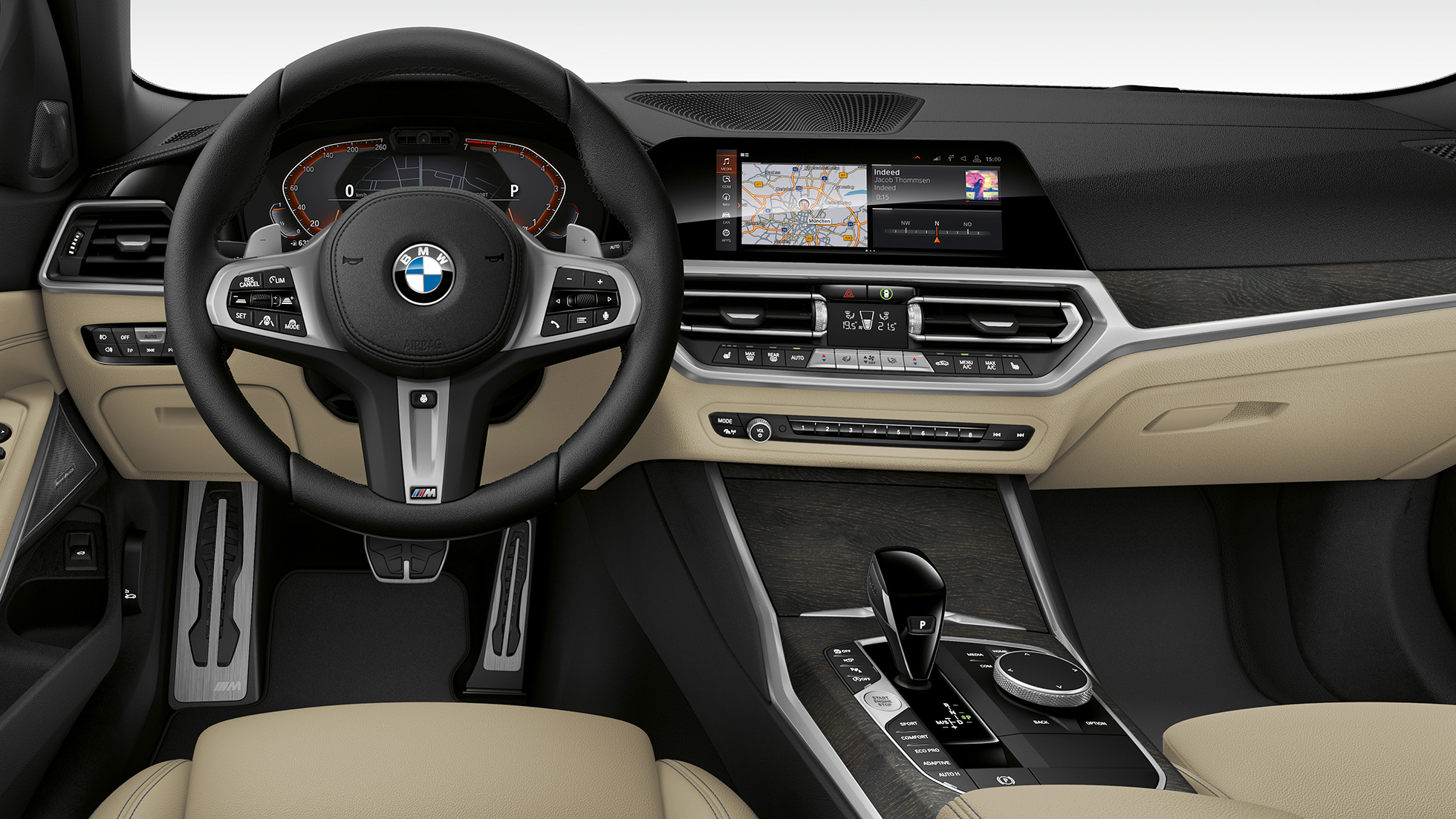 Έκδοση M Sport, κόκπιτ BMW Σειρά 3 Touring, Έκδοση M Sport, κόκπιτ