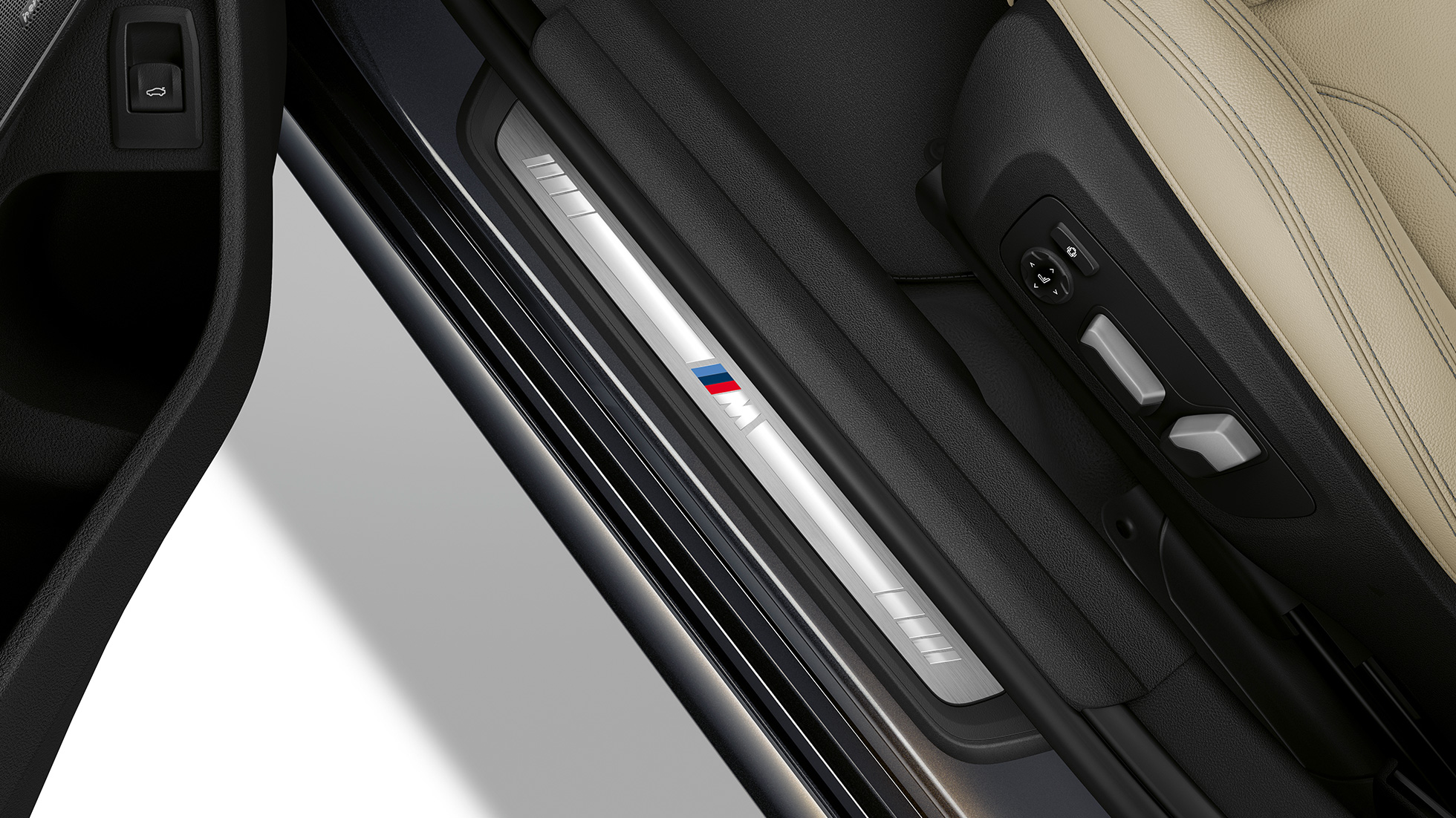 Έκδοση M Sport, διακοσμητικά καλύμματα μαρσπιέ BMW Σειρά 3 Touring, Έκδοση M Sport, διακοσμητικά καλύμματα μαρσπιέ