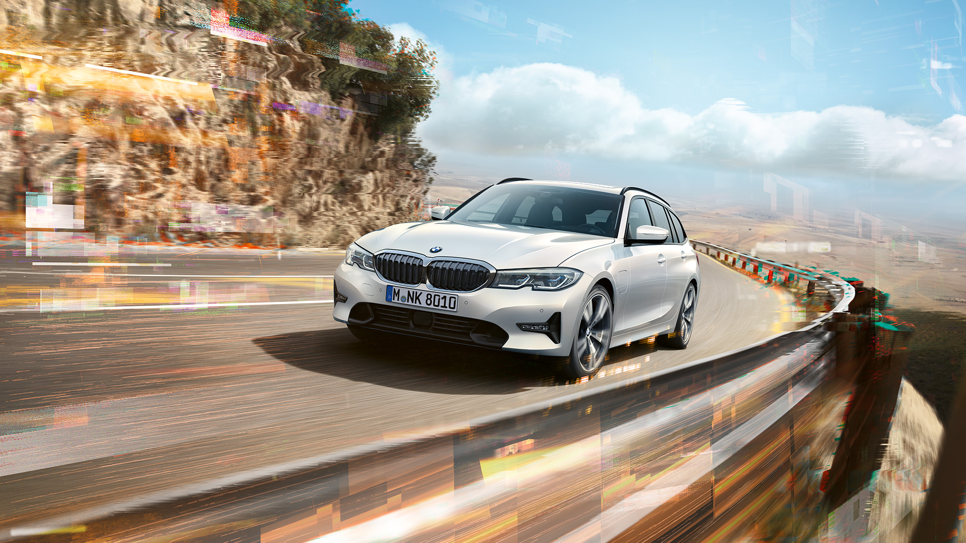 BMW Σειρά 3 Touring, plug-in υβριδική BMW 330e BMW Σειρά 3 Touring, plug-in υβριδική BMW 330e σε γέφυρα