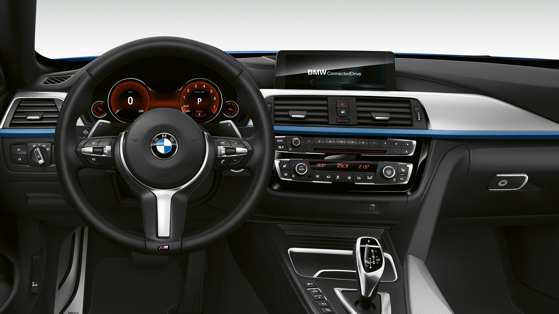 BMW Σειρά 4 Cabrio, Έκδοση M Sport, κόκπιτ BMW Σειρά 4 Cabrio, Έκδοση M Sport, κόκπιτ