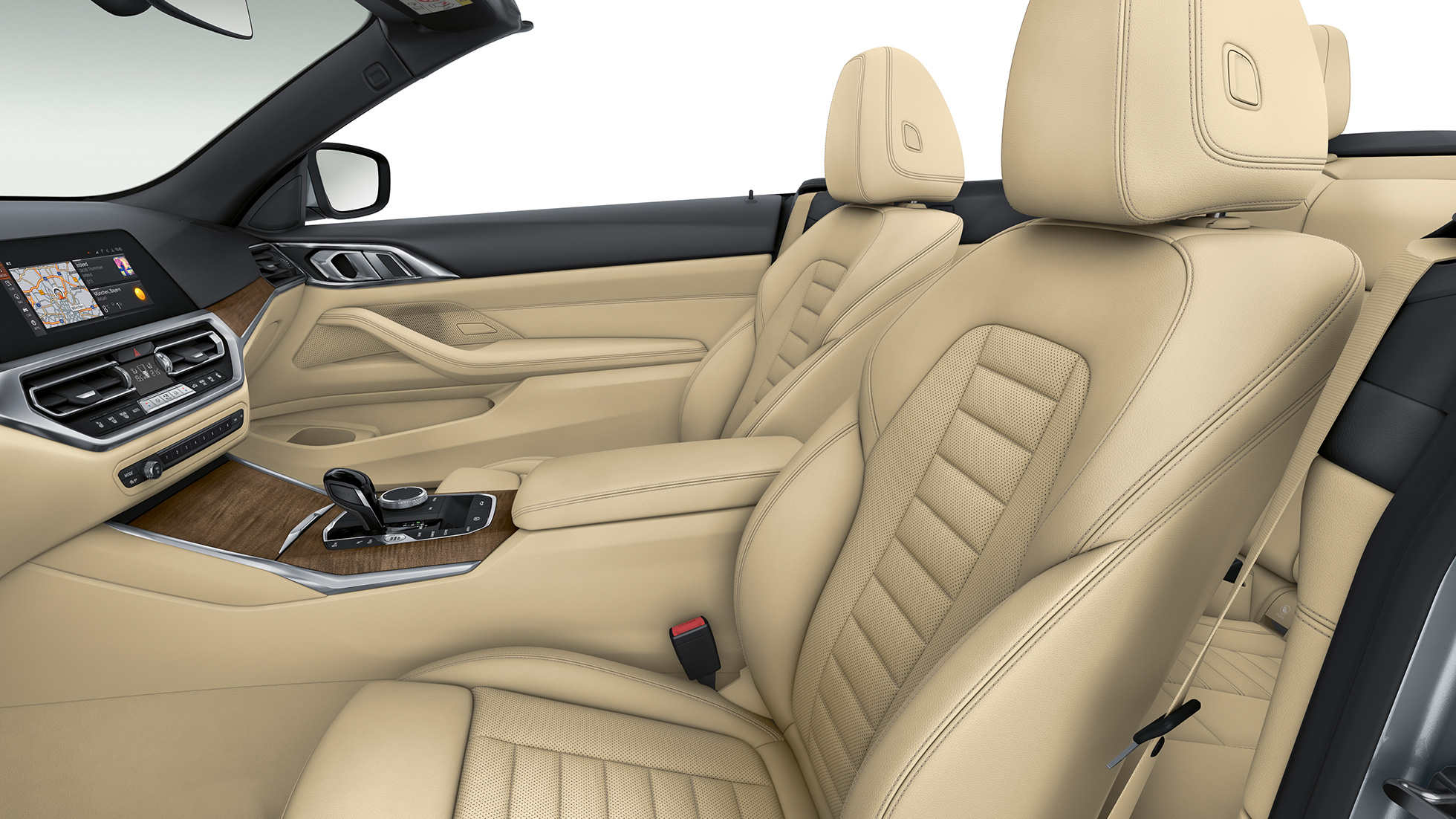 Καθίσματα, BMW Σειρά 4 Cabrio, βασική έκδοση, G23, 2020 BMW Σειρά 4 Cabrio, G23, 2020, βασική έκδοση, εσωτερικό, καθίσματα