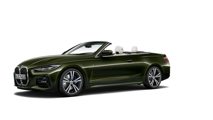 BMW Σειρά 4, BMW Σειρά 4 Cabrio G23 πλαϊνή λήψη τρία τέταρτα BMW 4 Series BMW 4 Series Convertible G23 three-quarter side view