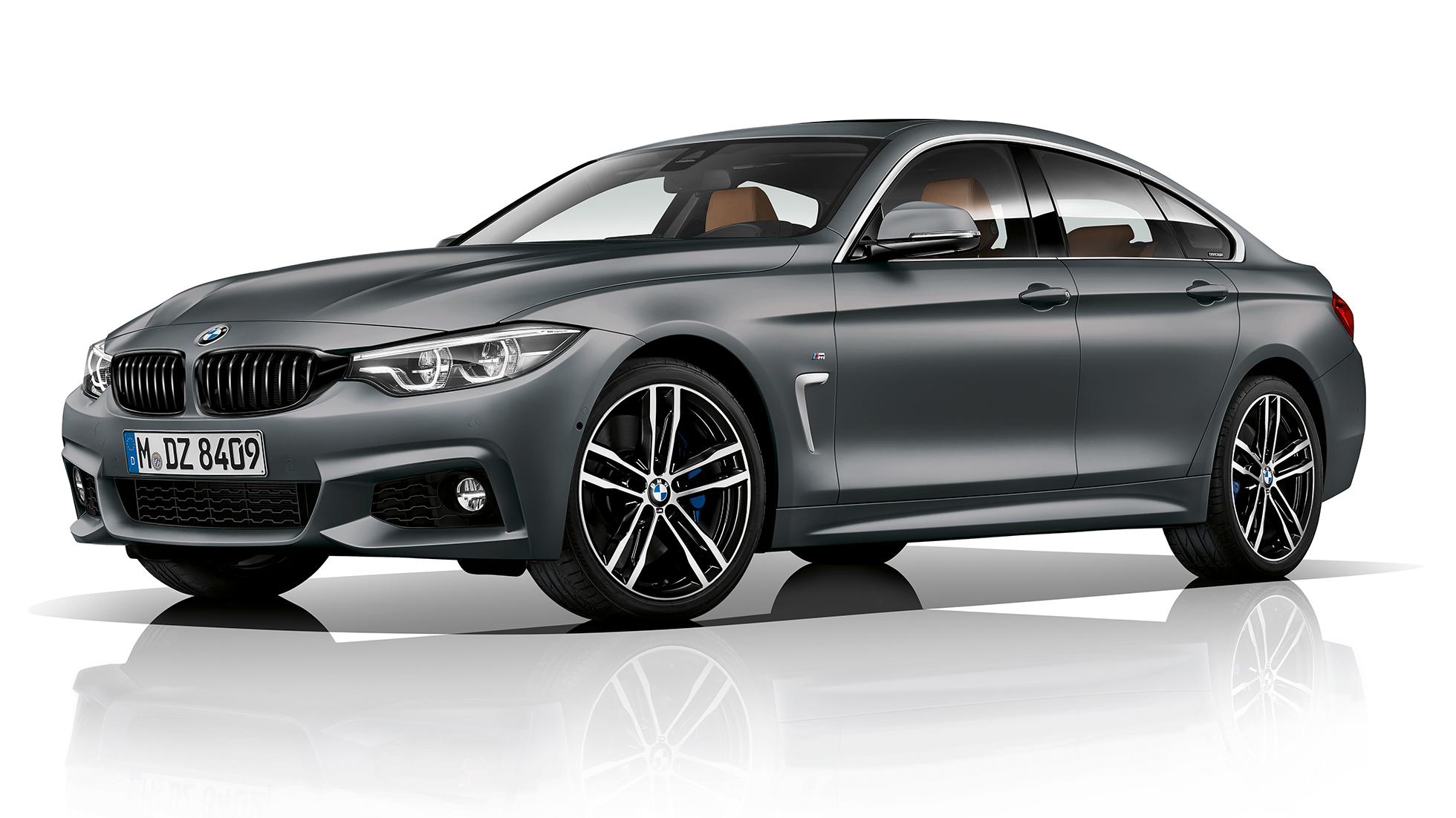 BMW Σειρά 4 Gran Coupé, Έκδοση M Sport, μπροστινή λήψη τριών τετάρτων BMW Σειρά 4 Gran Coupé, Έκδοση M Sport, μπροστινή λήψη τριών τετάρτων